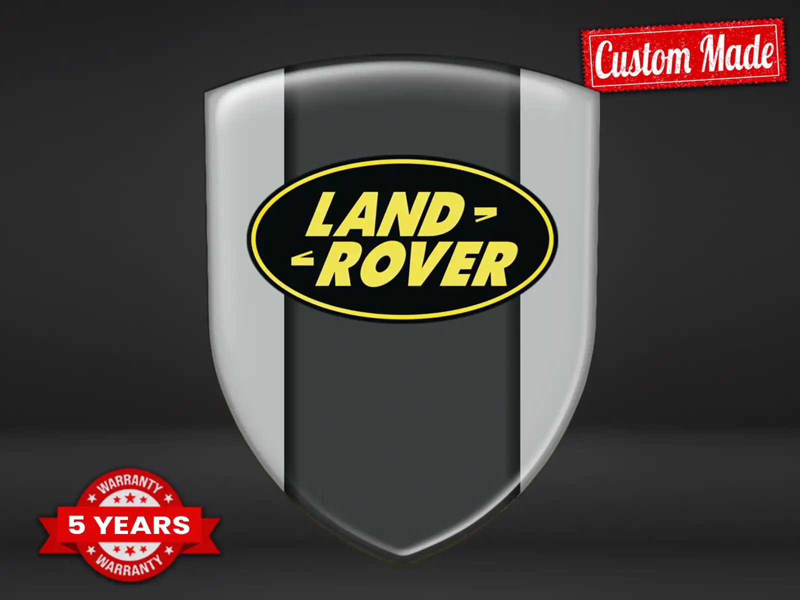 Land Rover Fensteraufkleber Premium Stern Hochwertig Auto